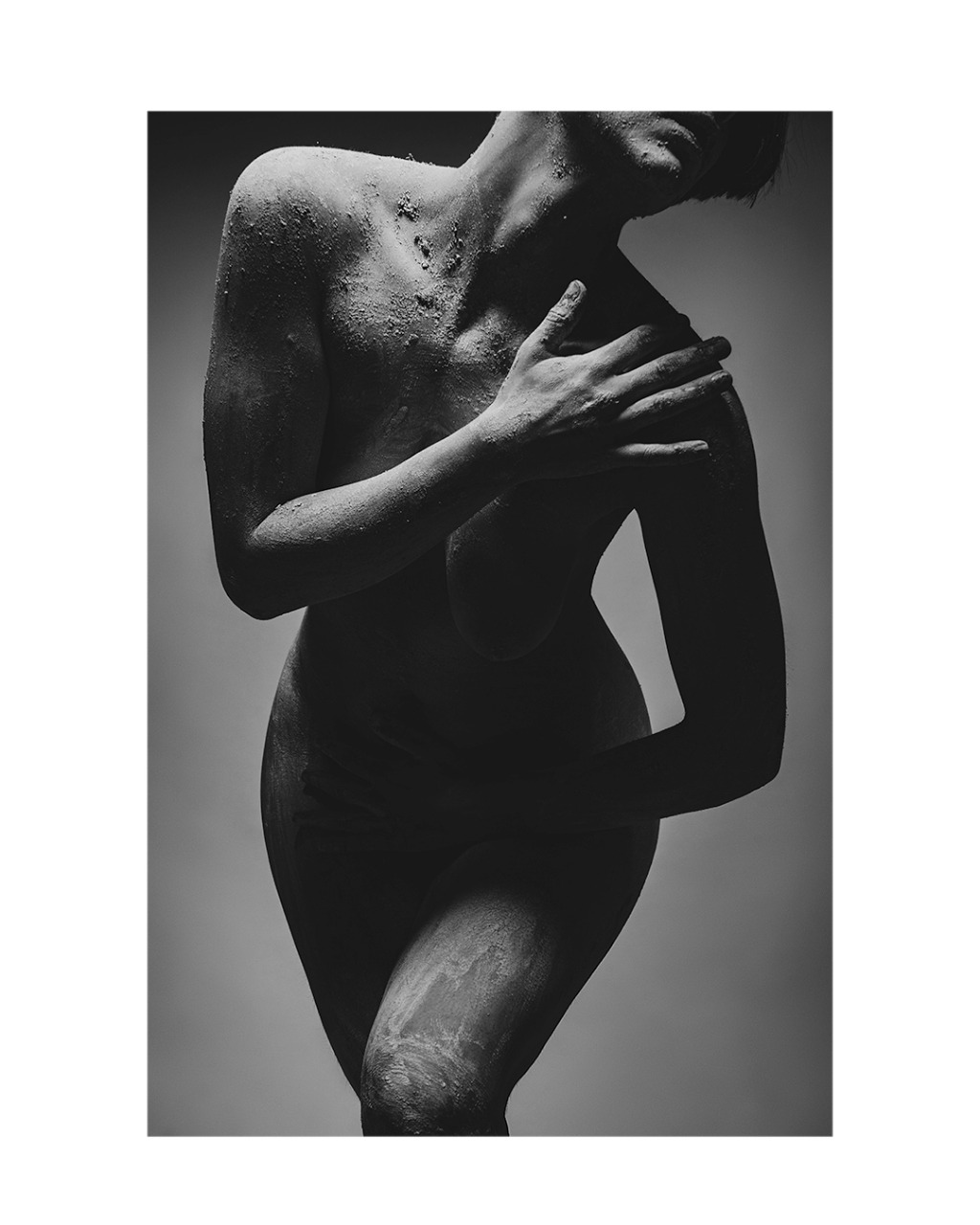 The body as sculpture — fine art study